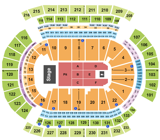 Prudential Center Ed Sheeran Seating Chart